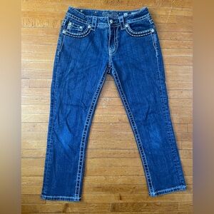 Y2k Miss Me Bling Capris